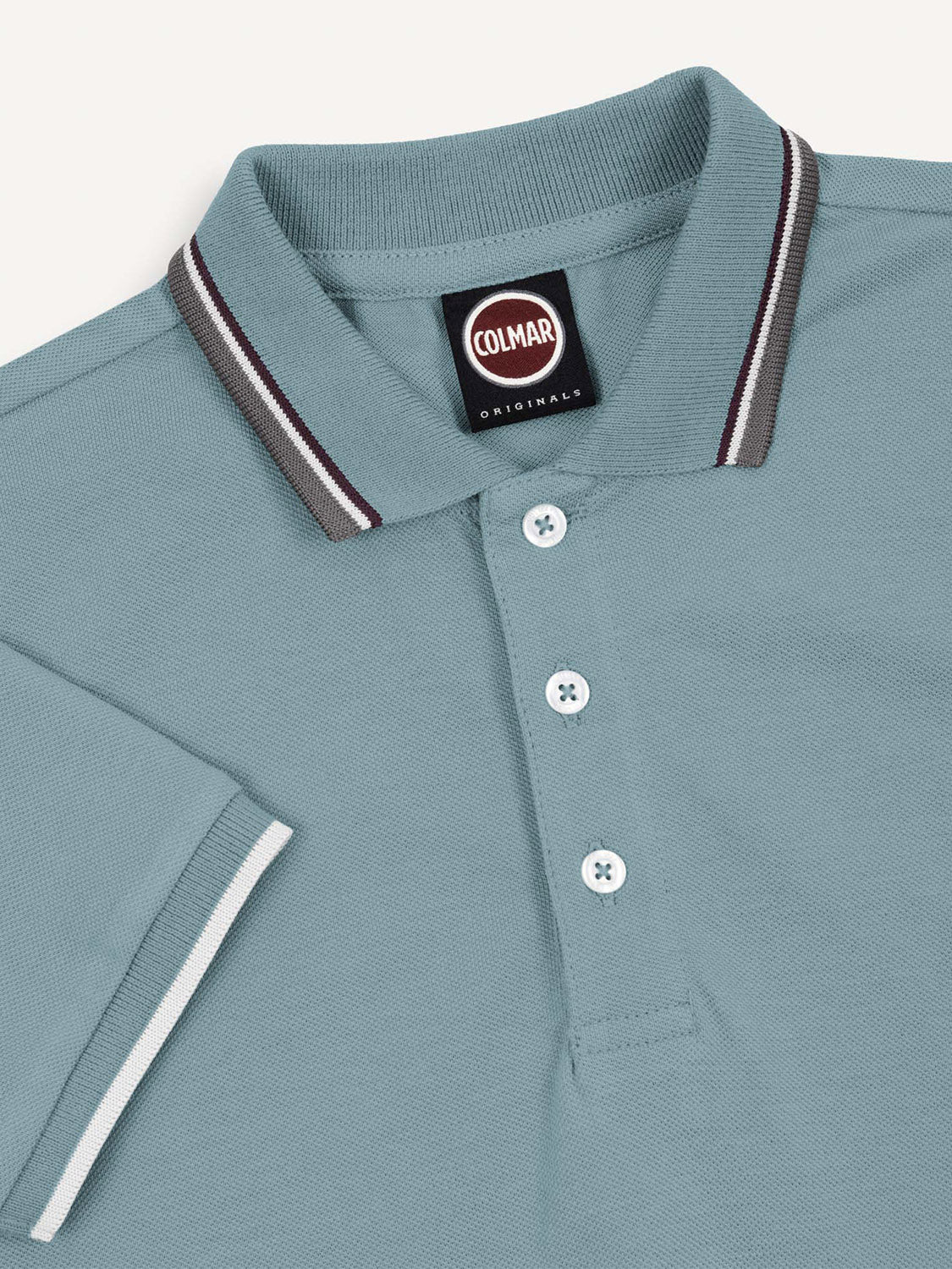 Polo Shirt Blau - Image 7