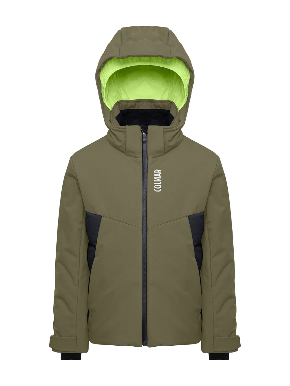 Skijacke Olivgrün