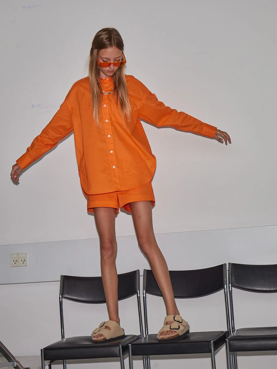 Hemd Sandrine Orange - Image 2