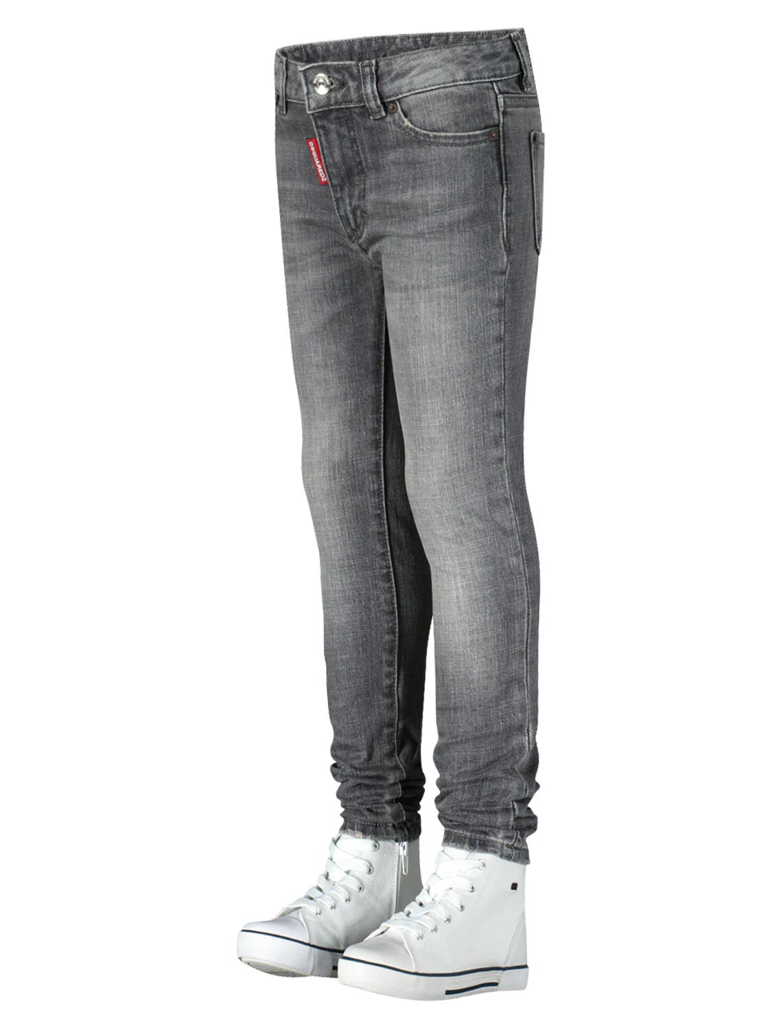 Jeans M/Waist Twiggy J Grau - Image 3