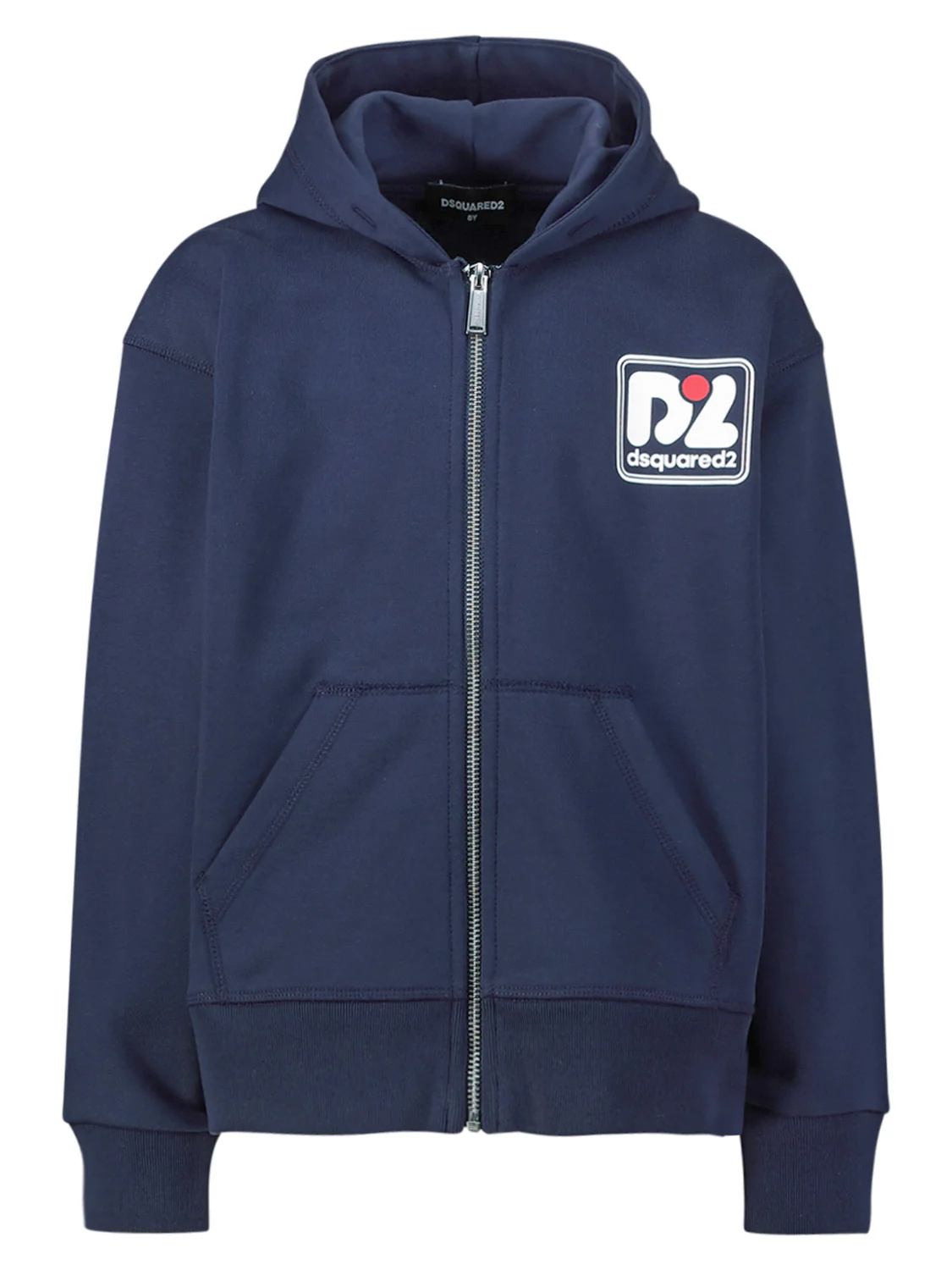 Sweatjacke Slouch Fit Marineblau