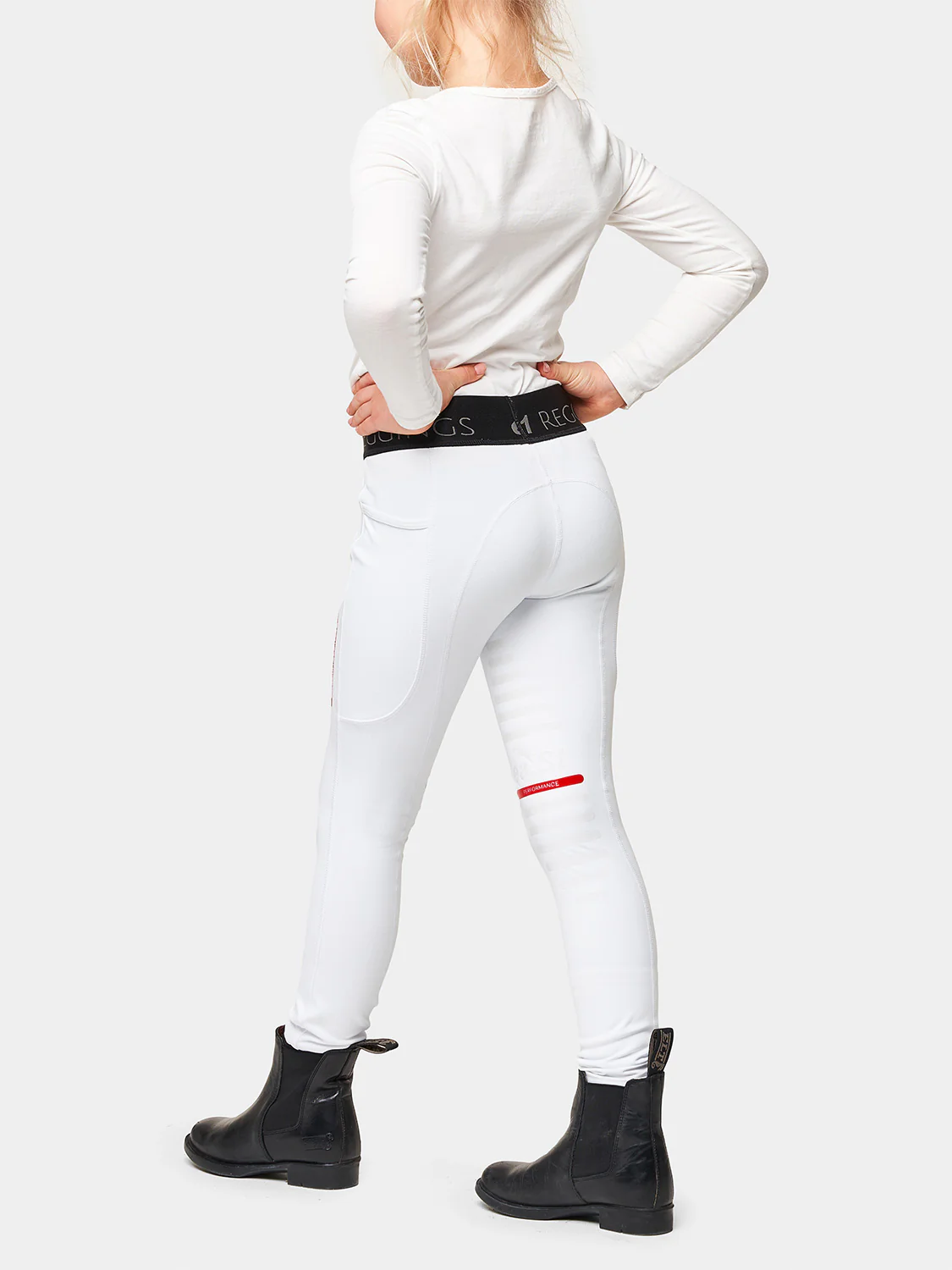 Reitleggings  Weiß - Image 3