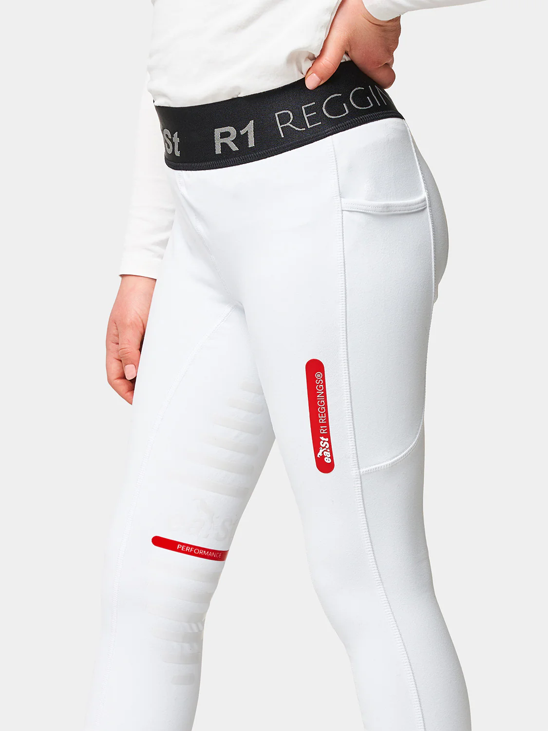 Reitleggings  Weiß - Image 8