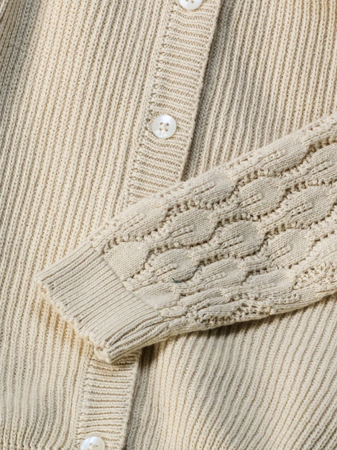 Strickjacke Beige - Image 3