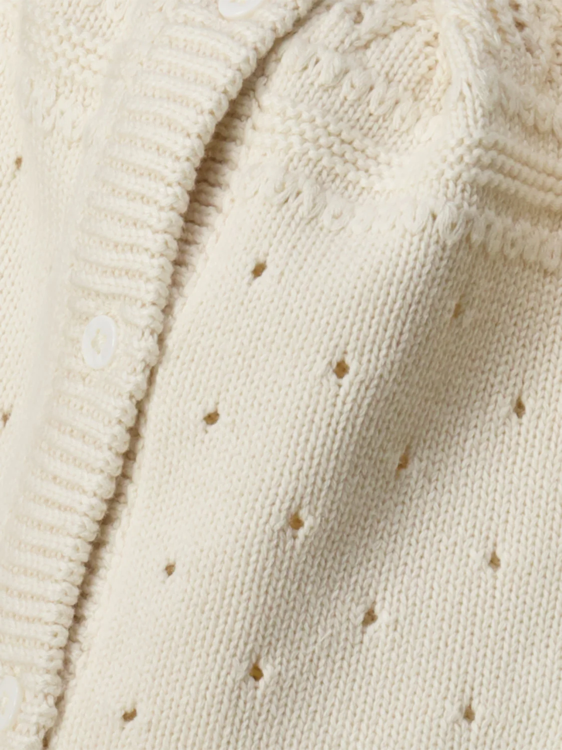 Strickjacke Cremeweiß - Image 3