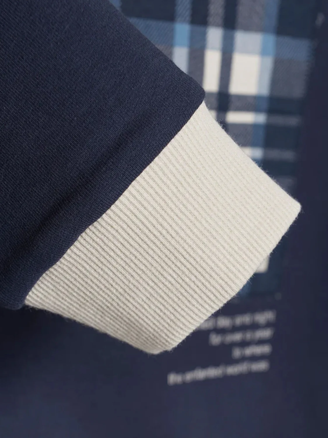 Sweatshirt Marineblau - Image 3