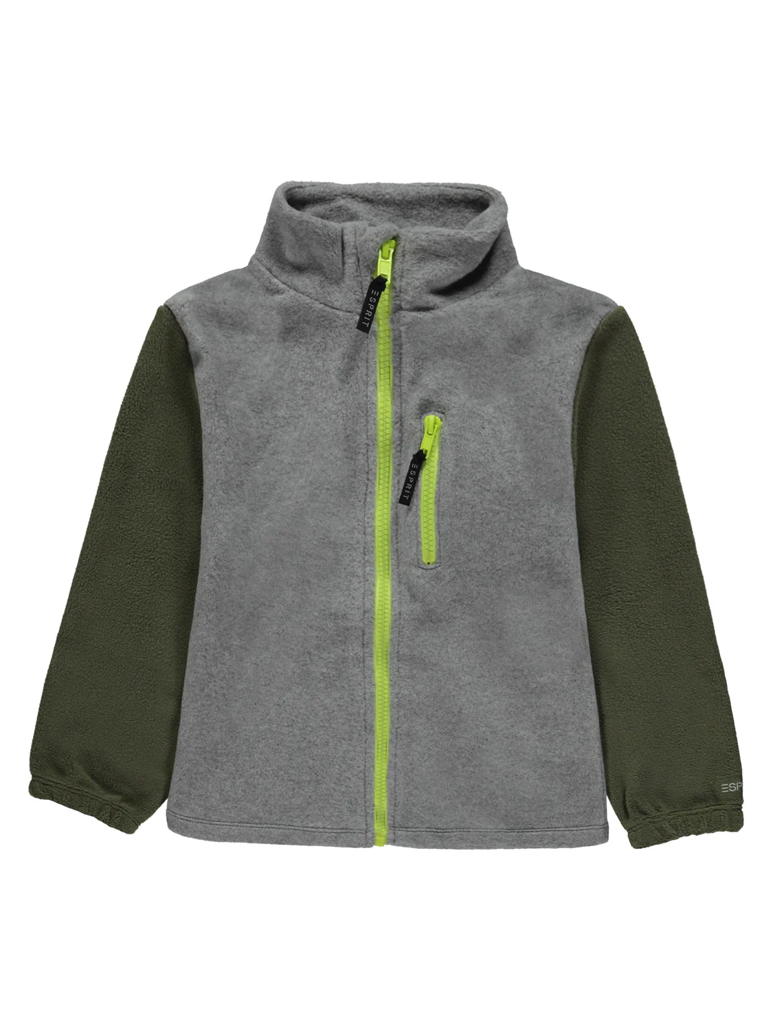 Fleece Pullover Grau