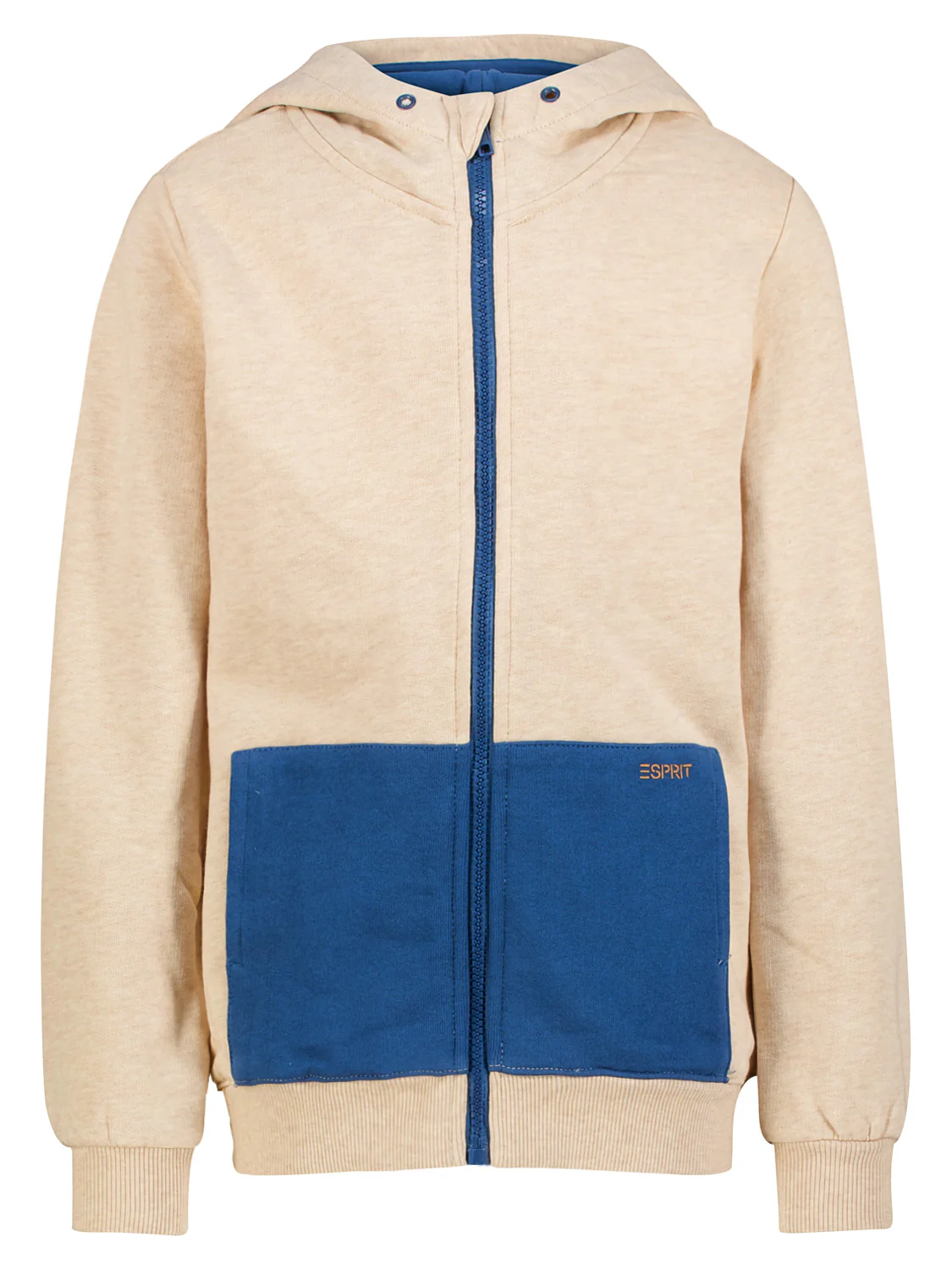 Sweatjacke Beige