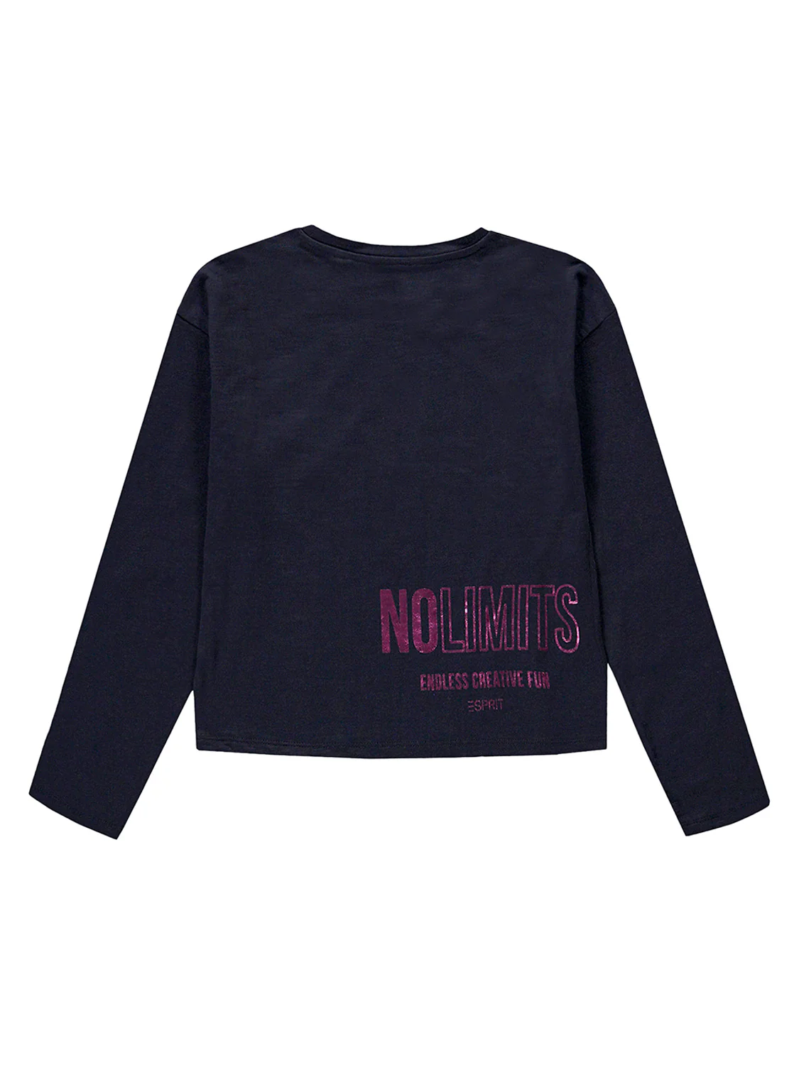 Longsleeve Marineblau - Image 2