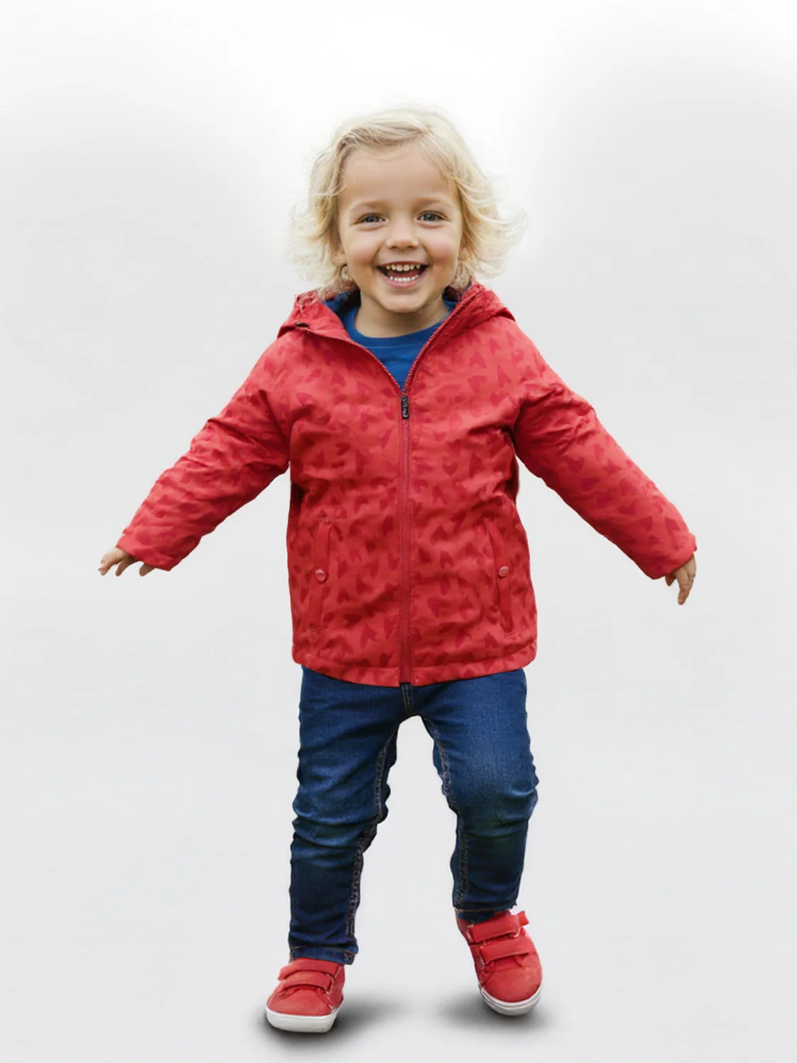 Outdoorjacke Rot - Image 8