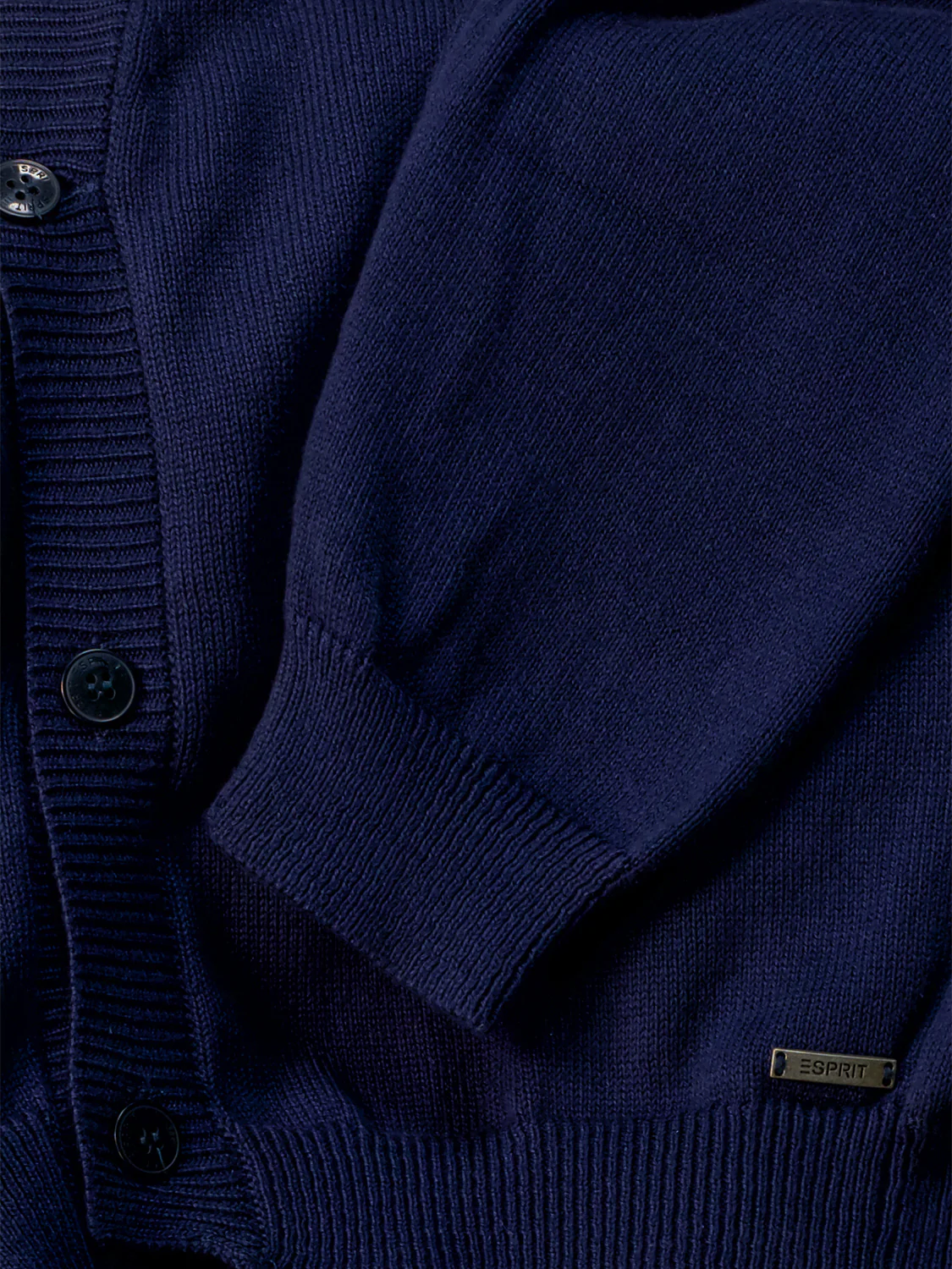 Strickjacke Marineblau - Image 5