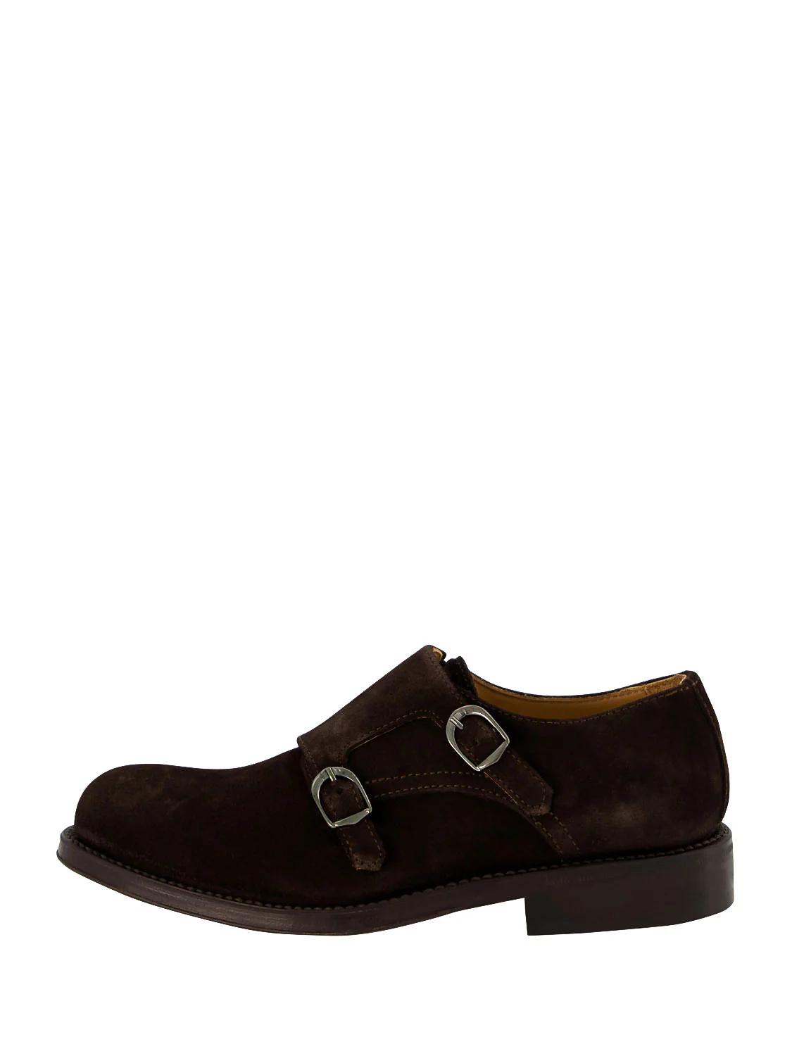 Derbyschuhe Cuoio Velour Braun