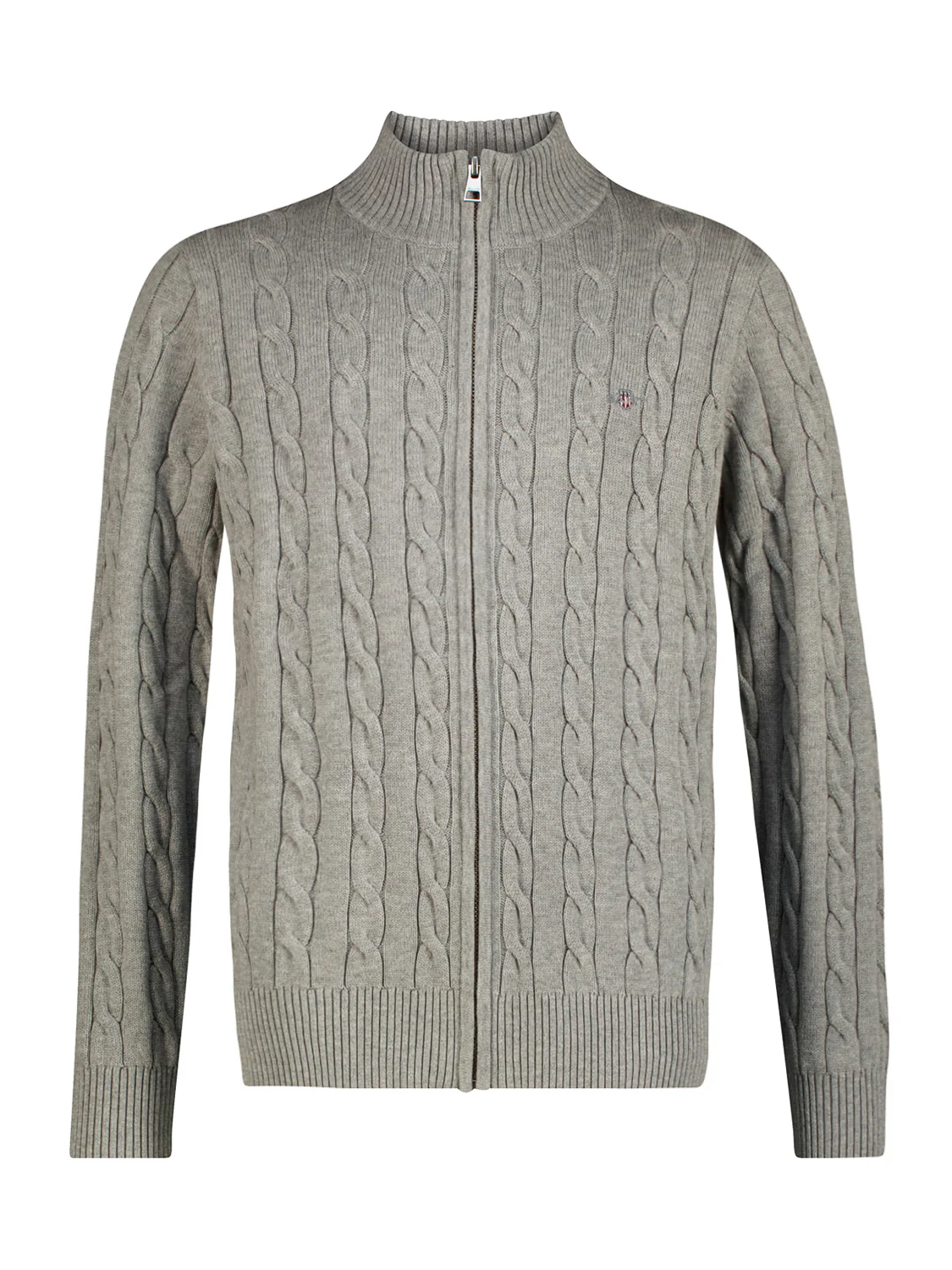 Strickjacke Grau