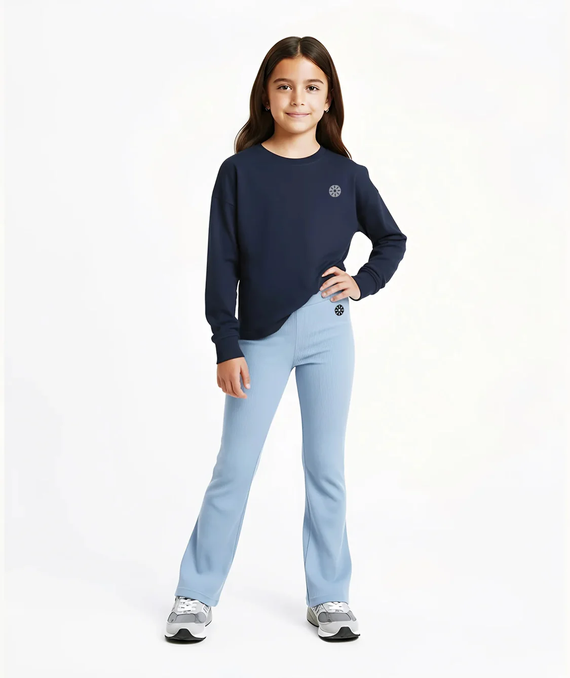 Longsleeve Marineblau - Image 6