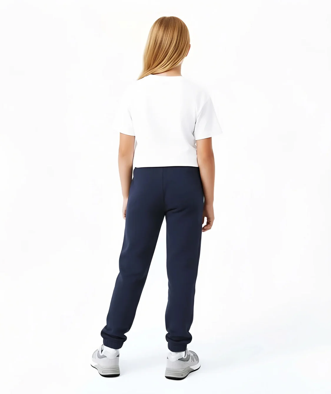 T-Shirt Cropped Length Weiß - Image 3