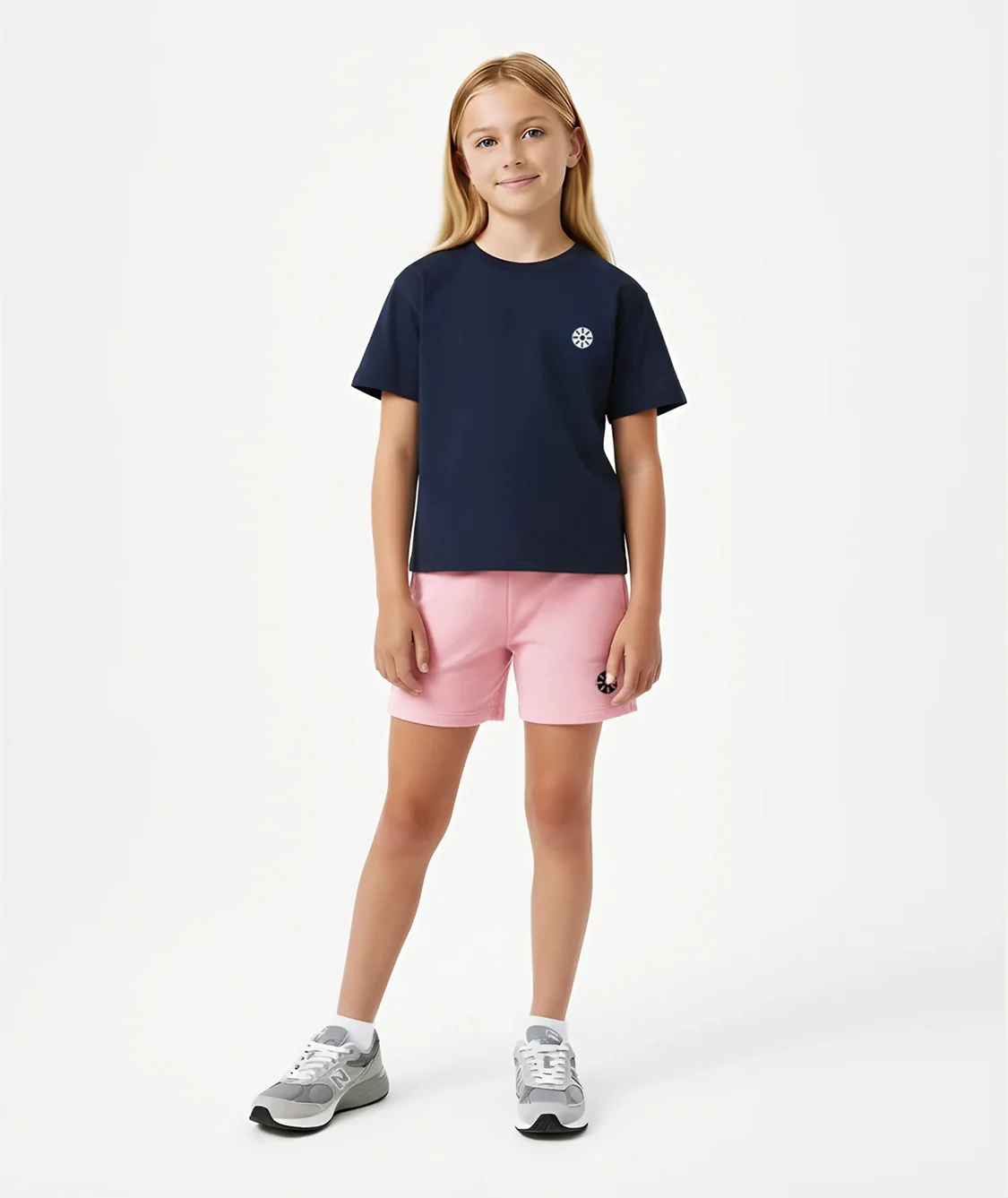 T-Shirt Regular Length Marineblau - Image 4