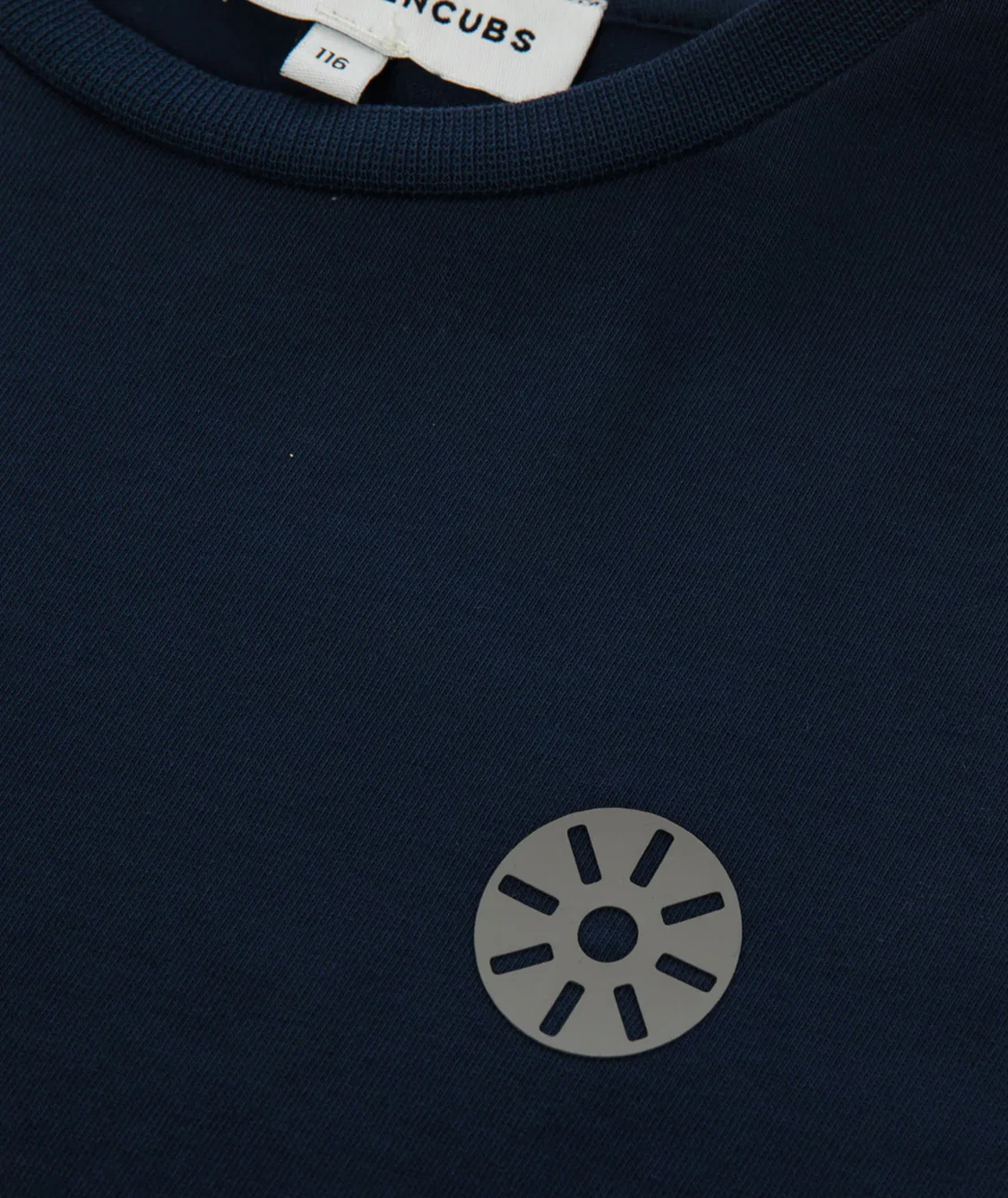 T-Shirt Regular Length Marineblau - Image 5