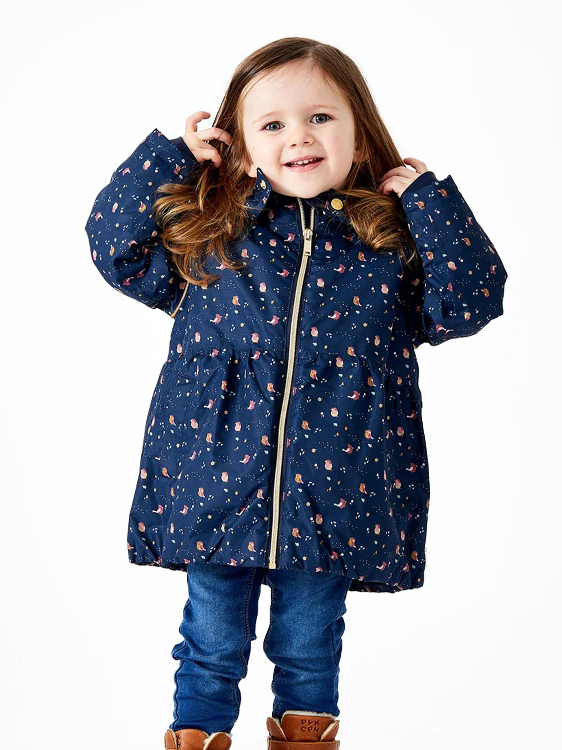 Winterjacke Marineblau - Image 4