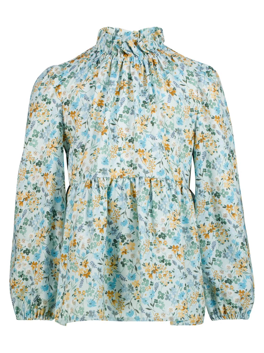 Bluse Hellblau