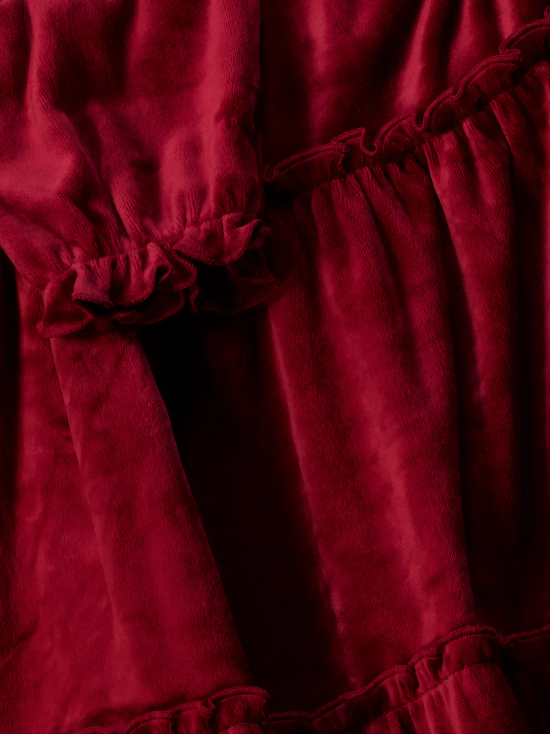 Kleid Bordeauxrot - Image 3