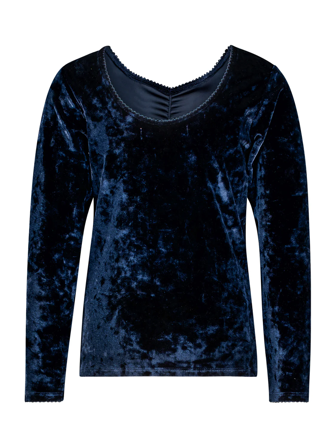 Longsleeve Marineblau - Image 2