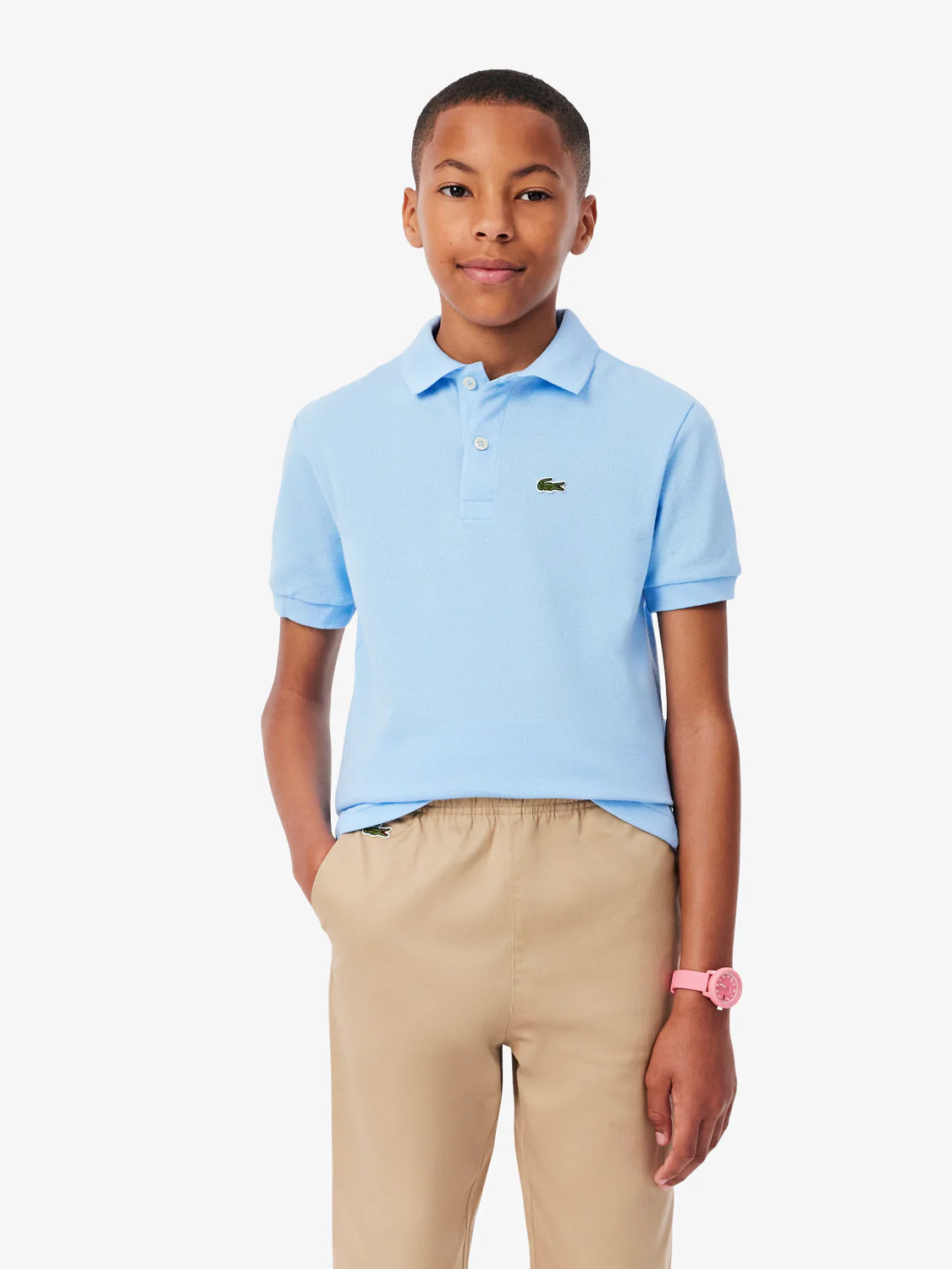 Polo Shirt Hellblau - Image 2