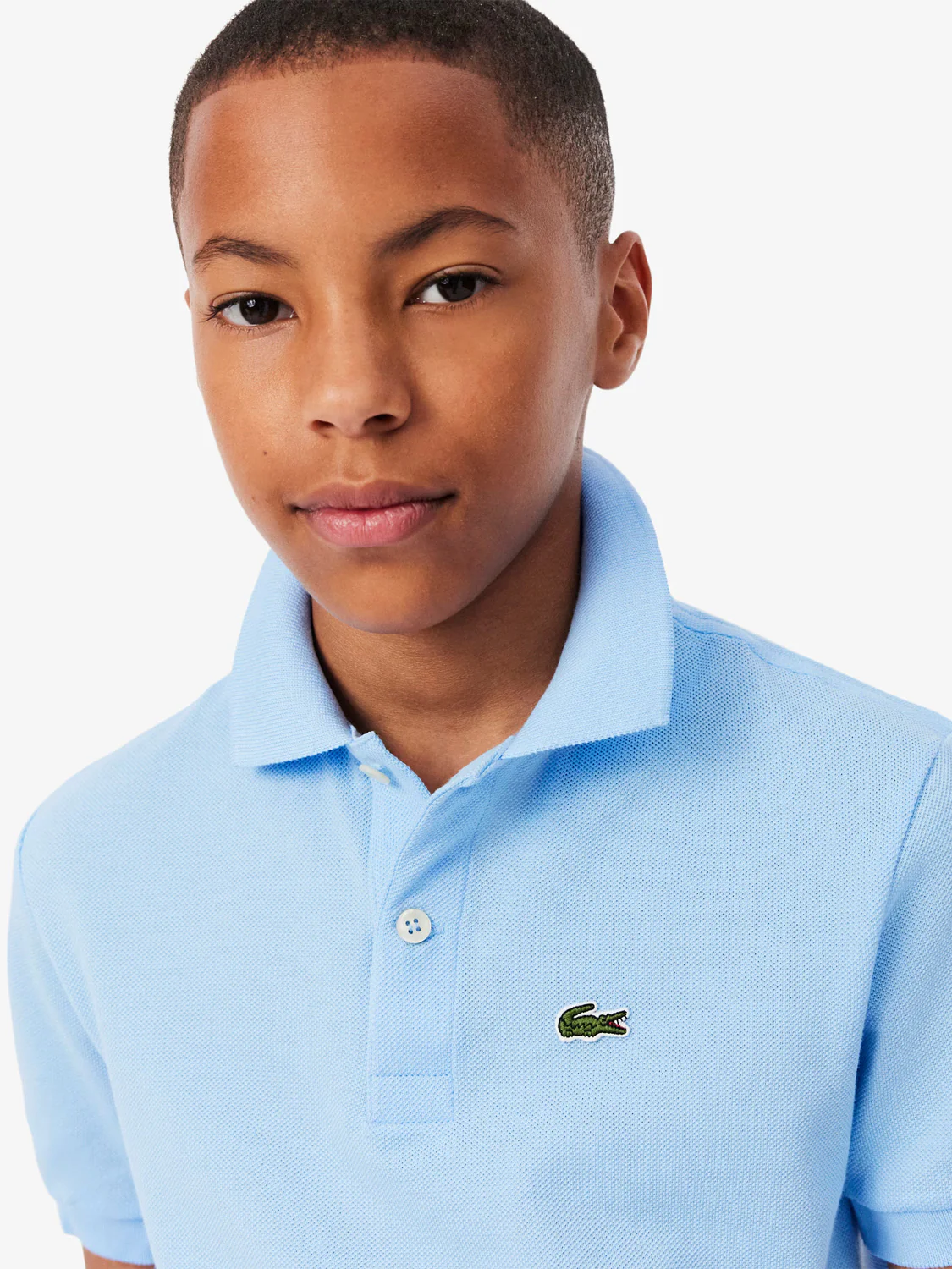 Polo Shirt Hellblau - Image 3