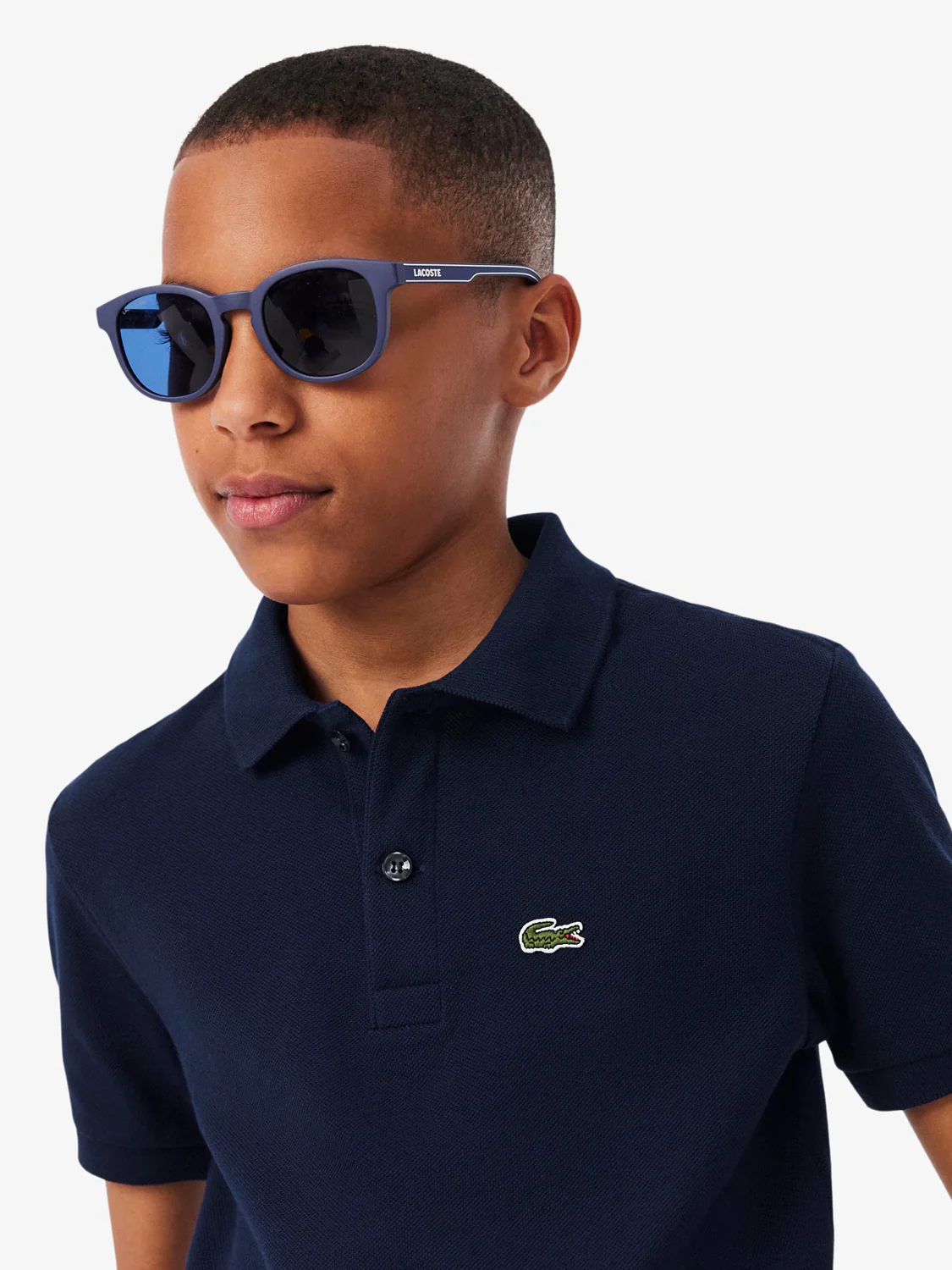 Polo Shirt Marineblau - Image 3