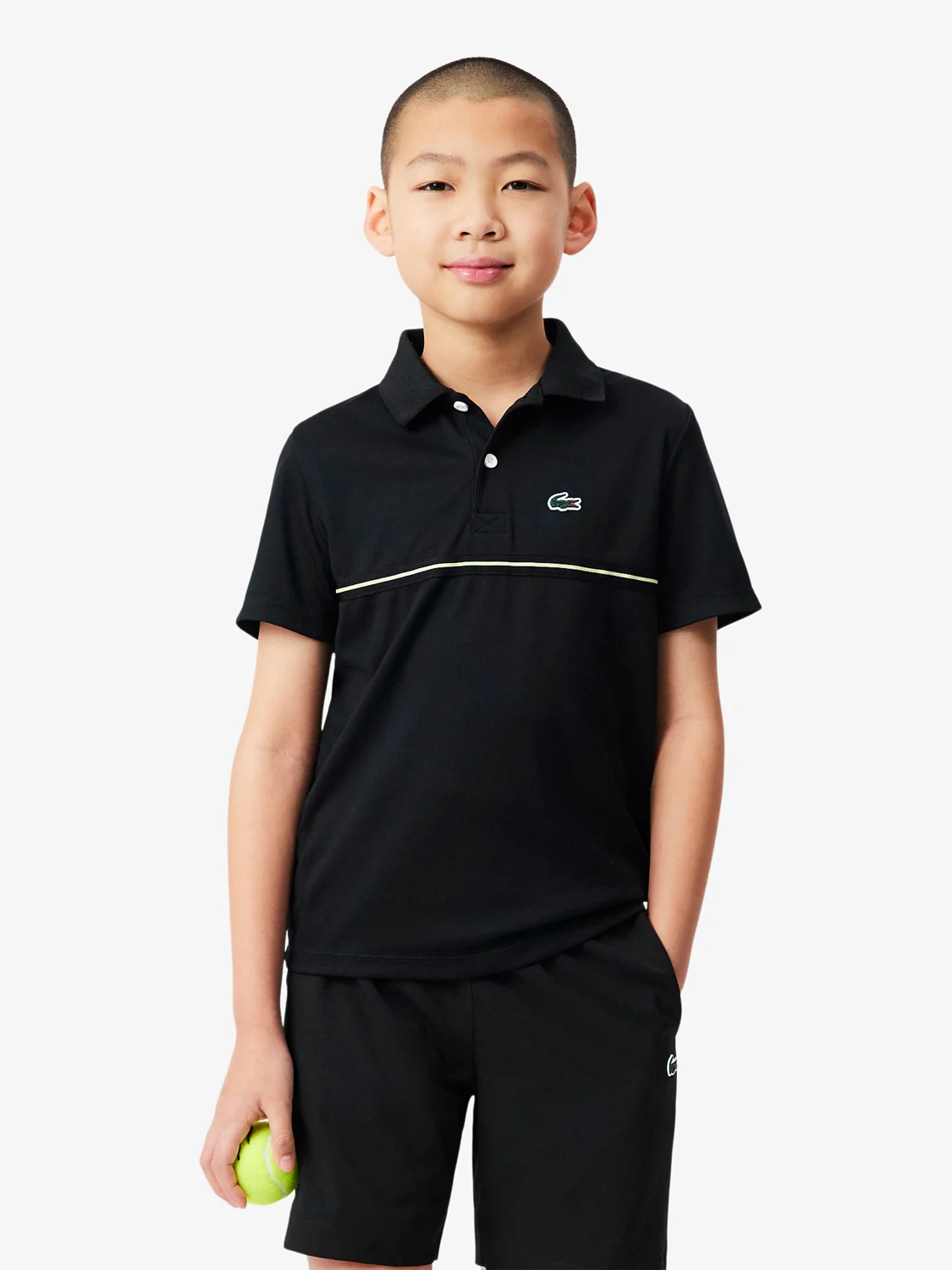 Polo Shirt Schwarz - Image 3