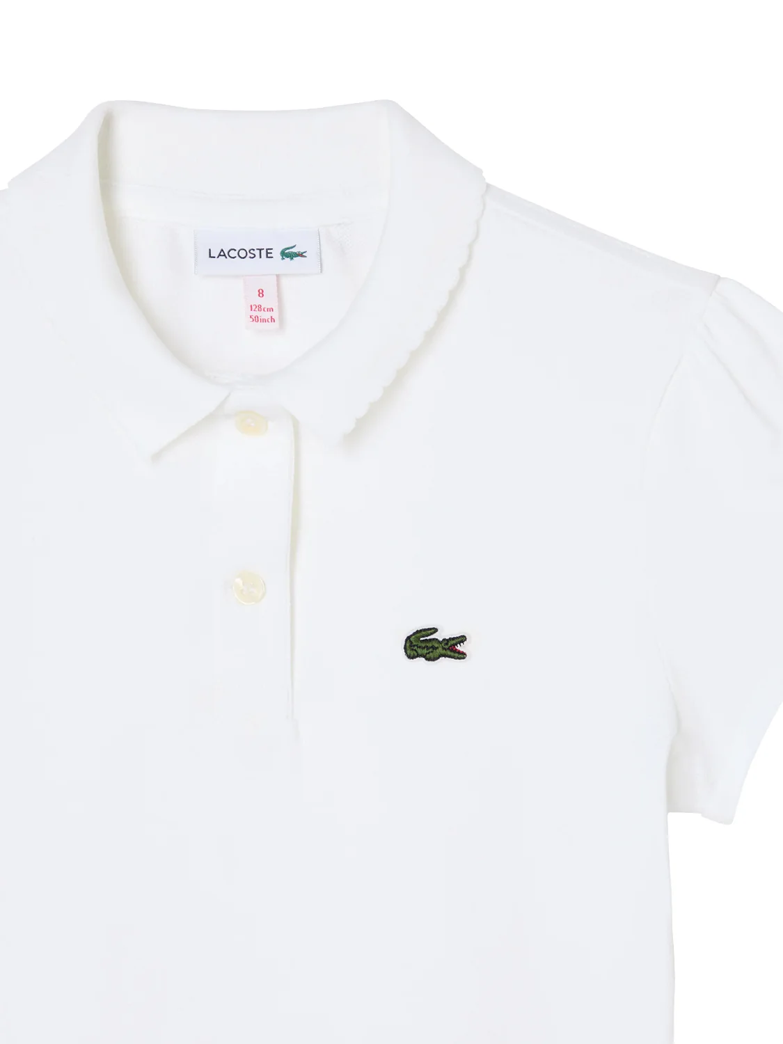 Polo Shirt Weiß - Image 6