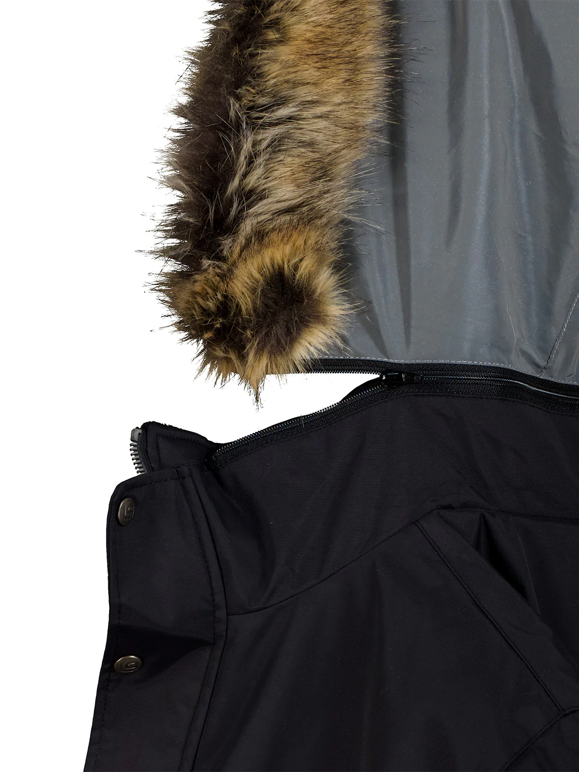 Winterjacke Willem Schwarz - Image 7