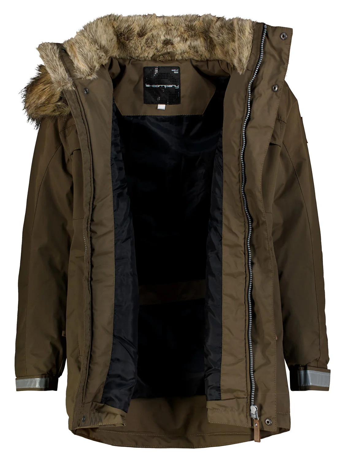 Wintermantel Jakko Khaki - Image 4