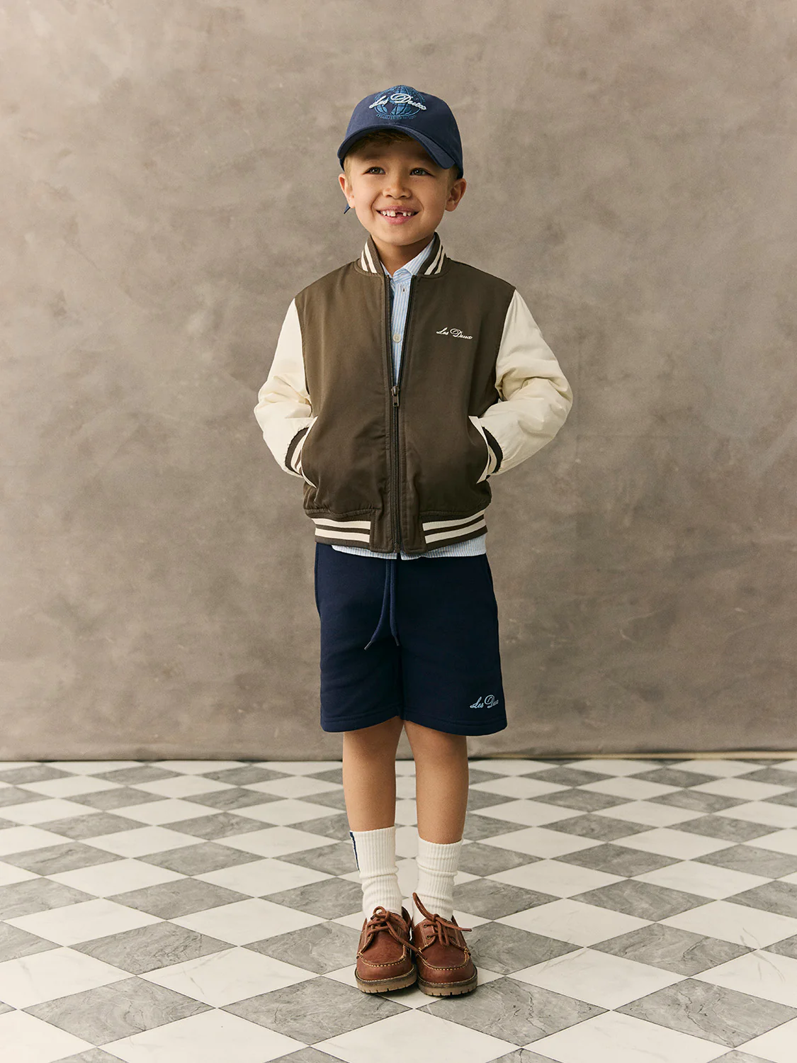 Jacke Les Deux Tech Varsity Braun - Image 2