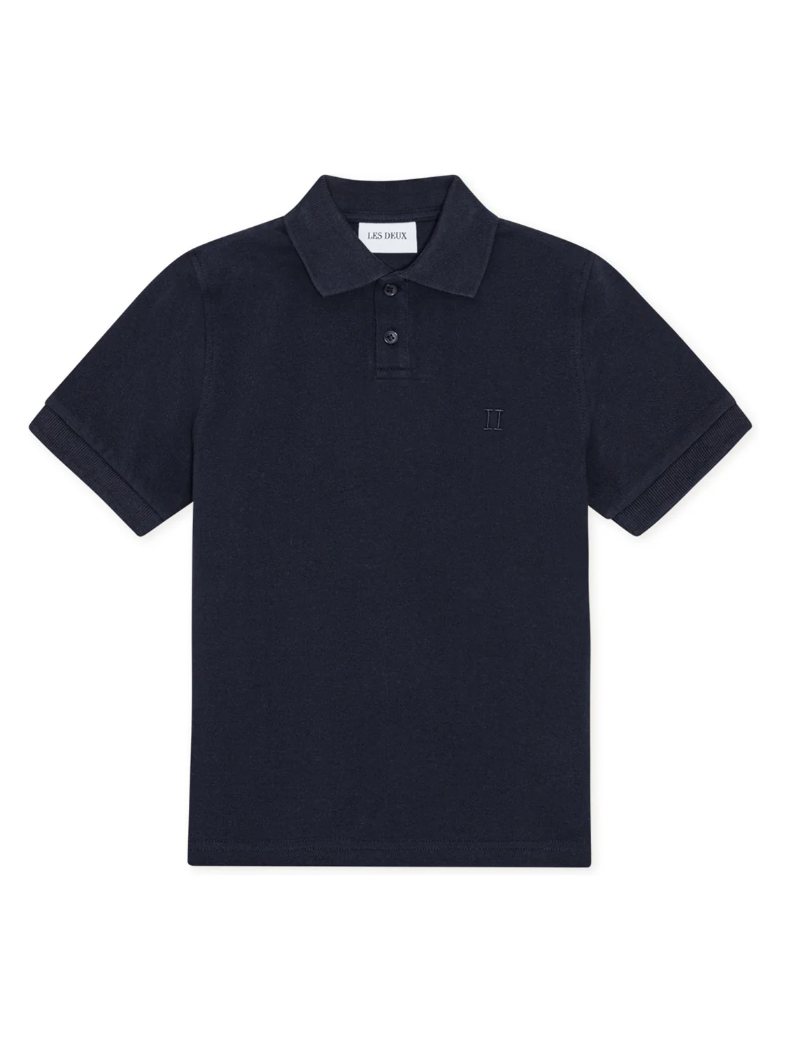 Polo Shirt Pique Marineblau