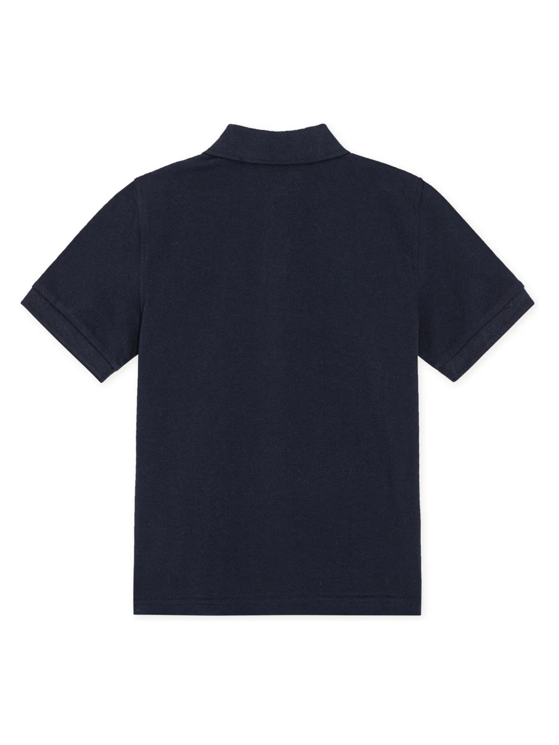 Polo Shirt Pique Marineblau - Image 2