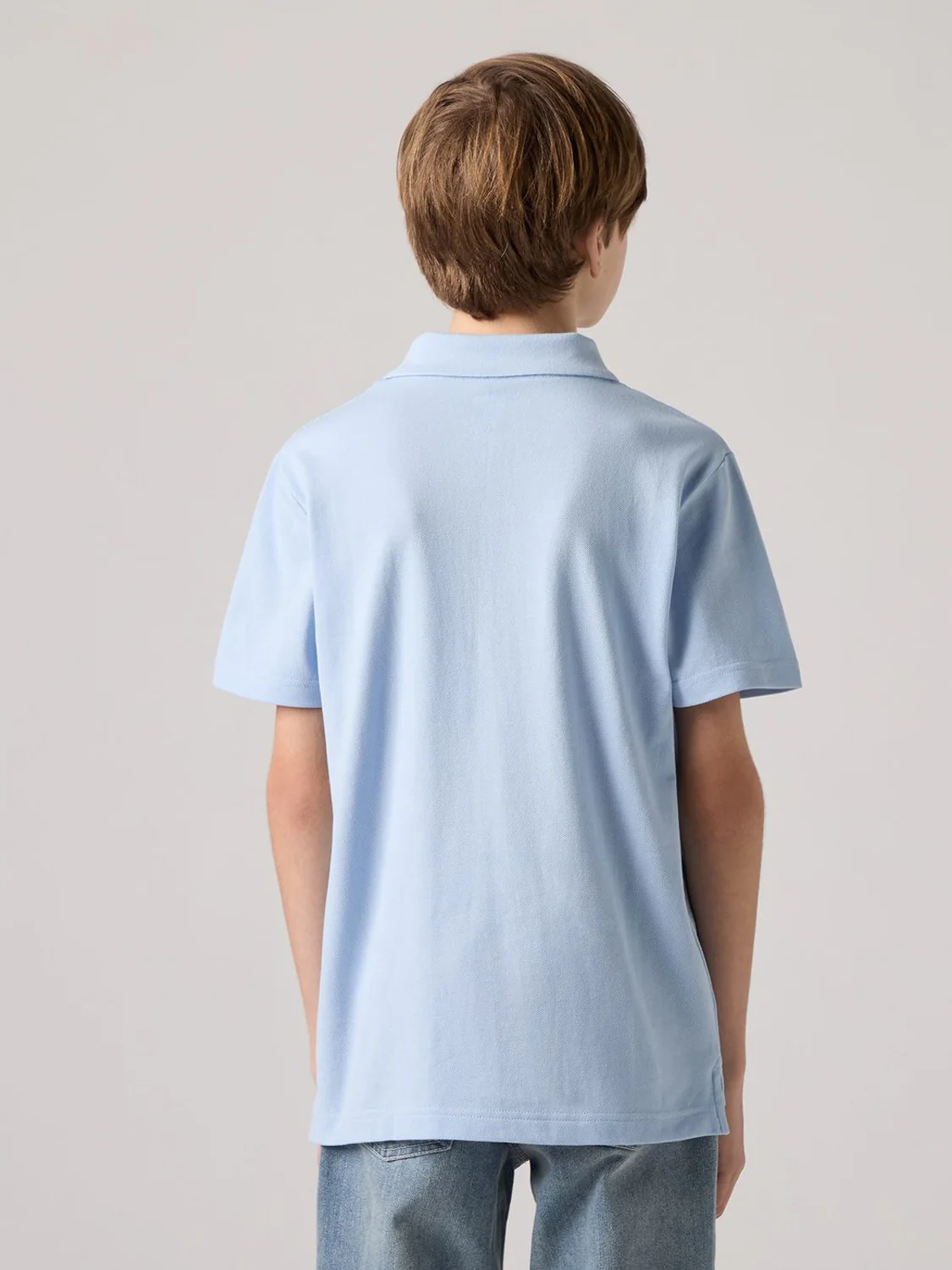 Polo Shirt Hellblau - Image 4