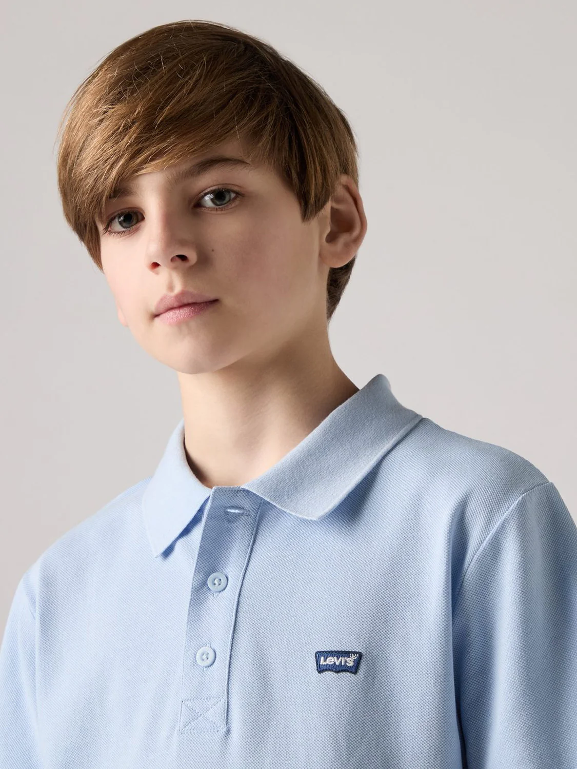 Polo Shirt Hellblau - Image 5