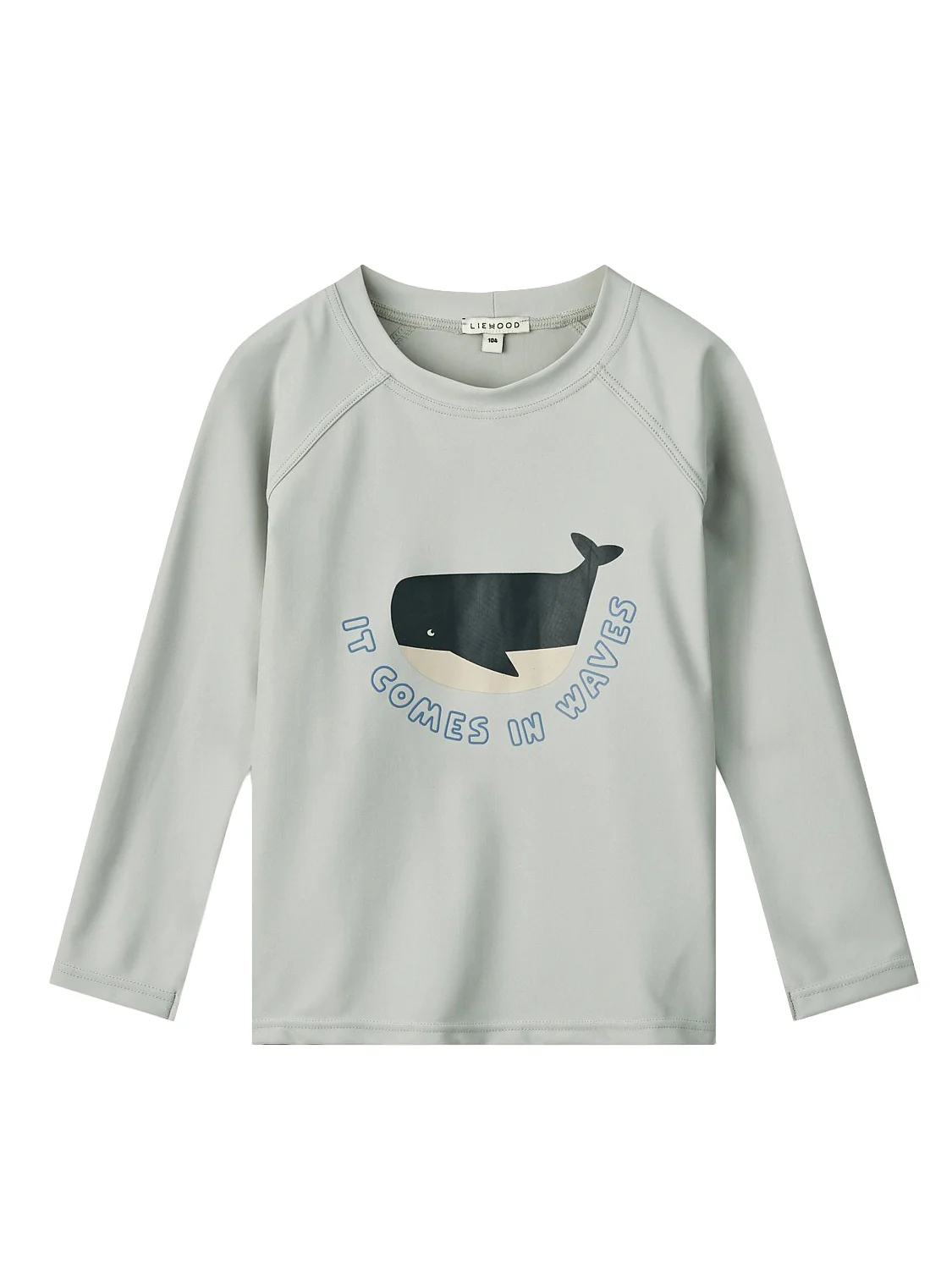 Schwimm Longsleeve Hellblau