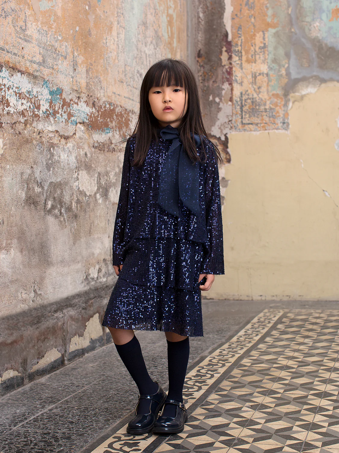 Kleid Marineblau - Image 2