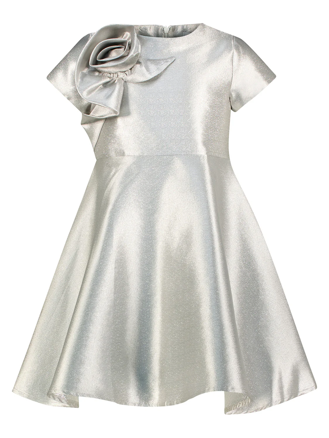 Kleid Silber