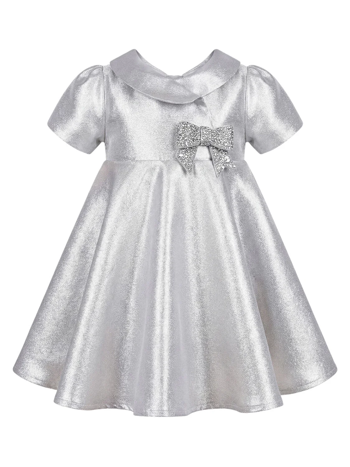 Kleid Silber