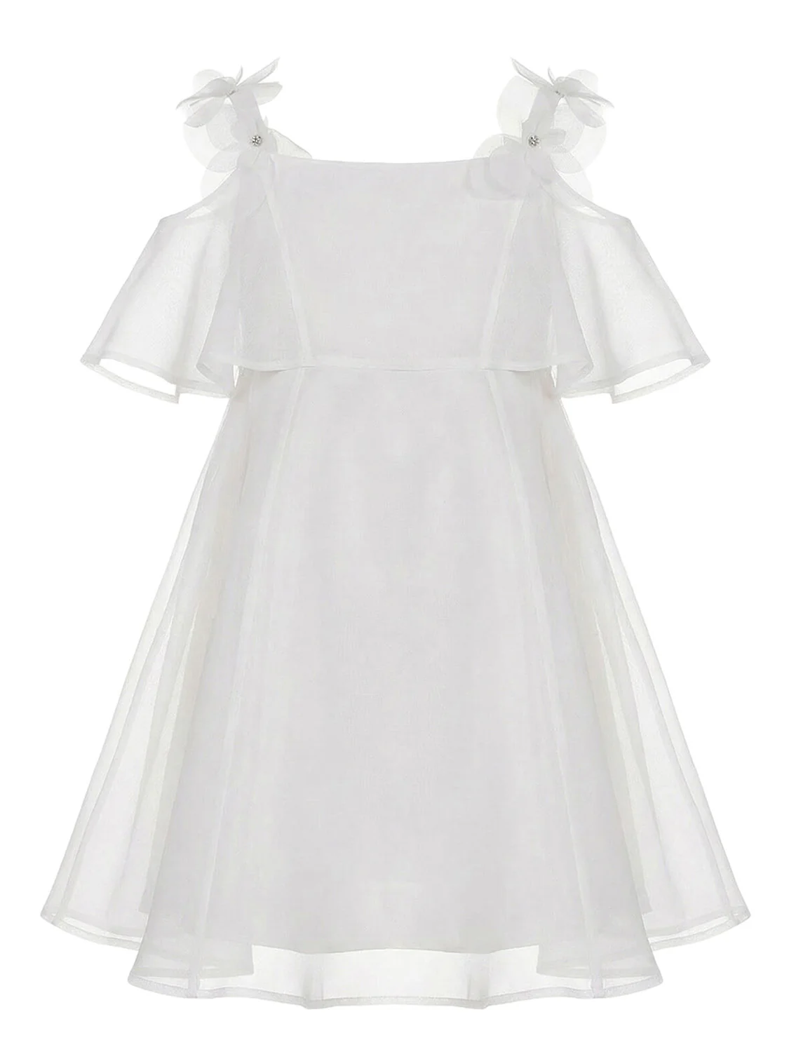 Kleid Weiß