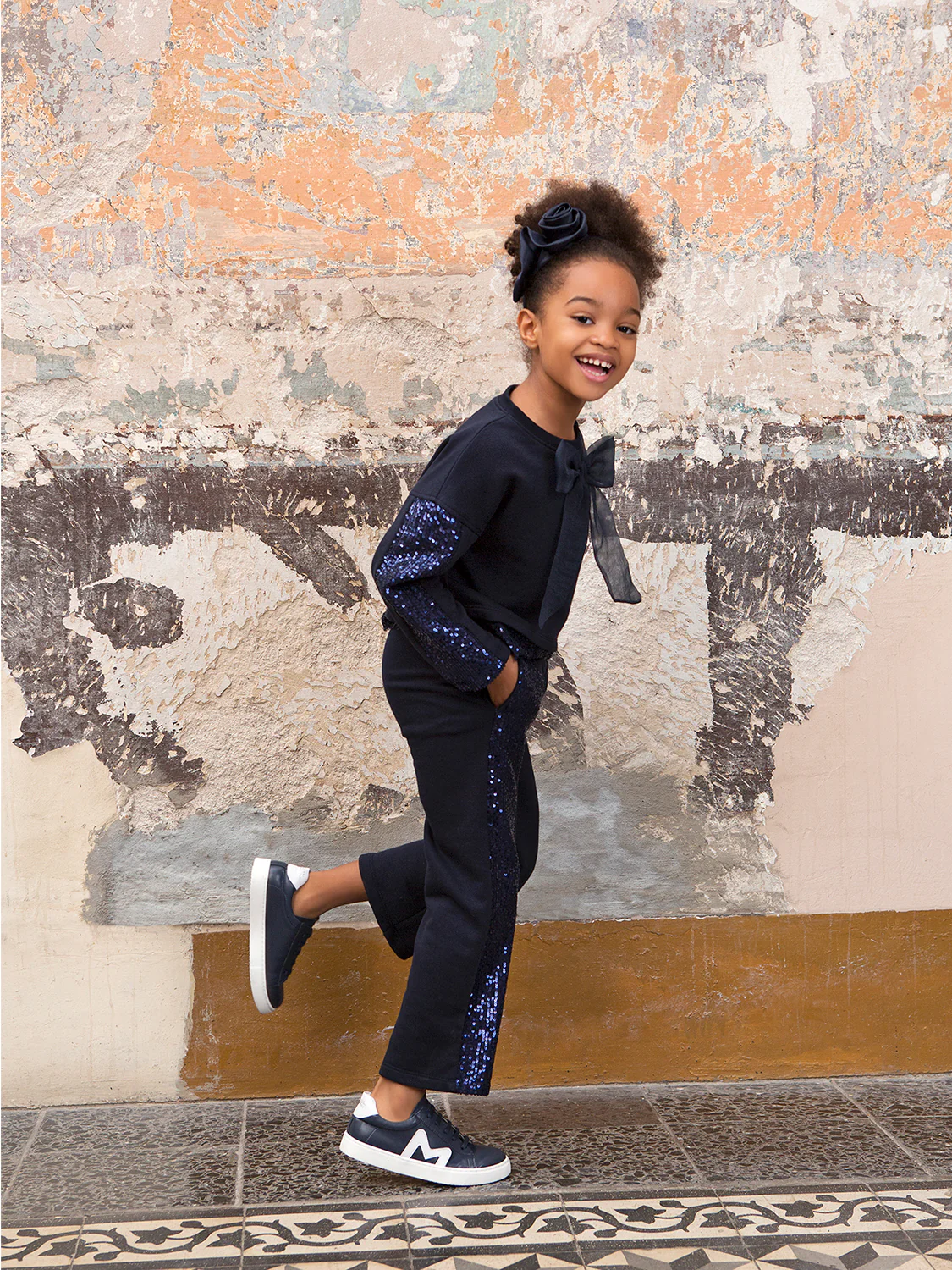 Sweatshirt Marineblau - Image 3