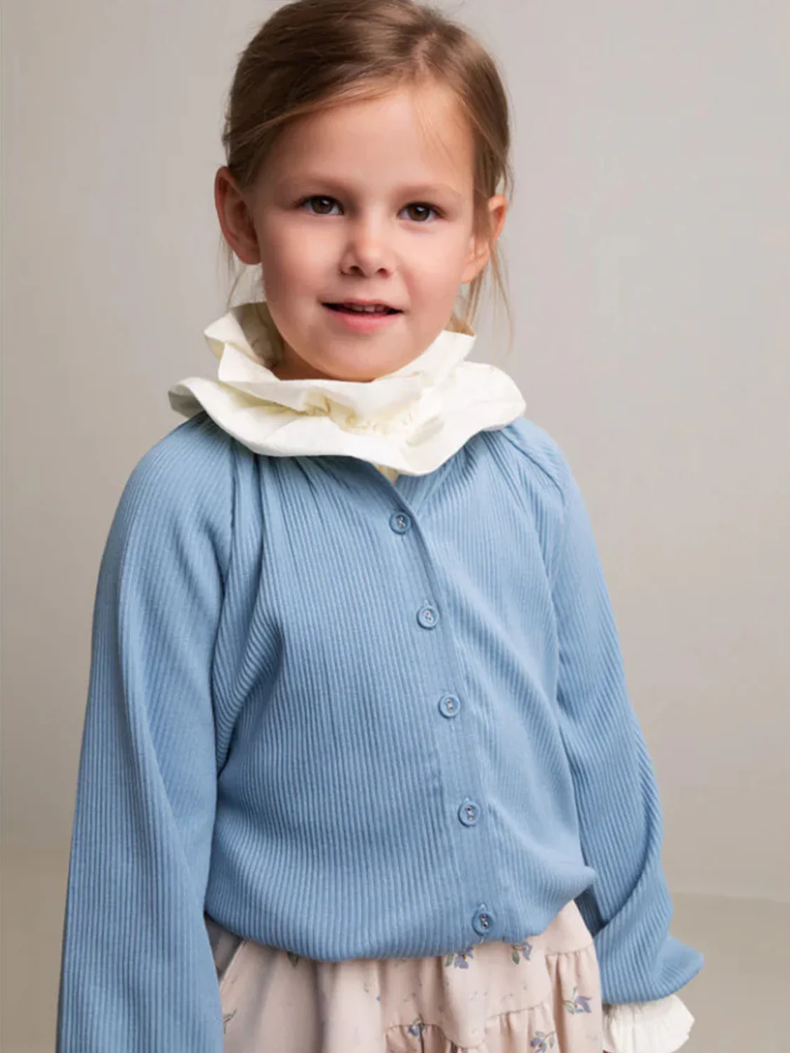 Strickjacke Hellblau - Image 2