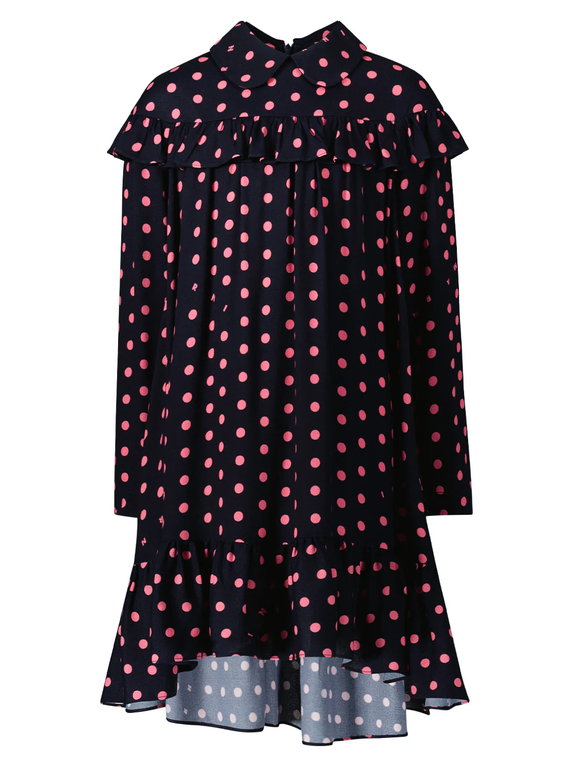 Midikleid  Marineblau