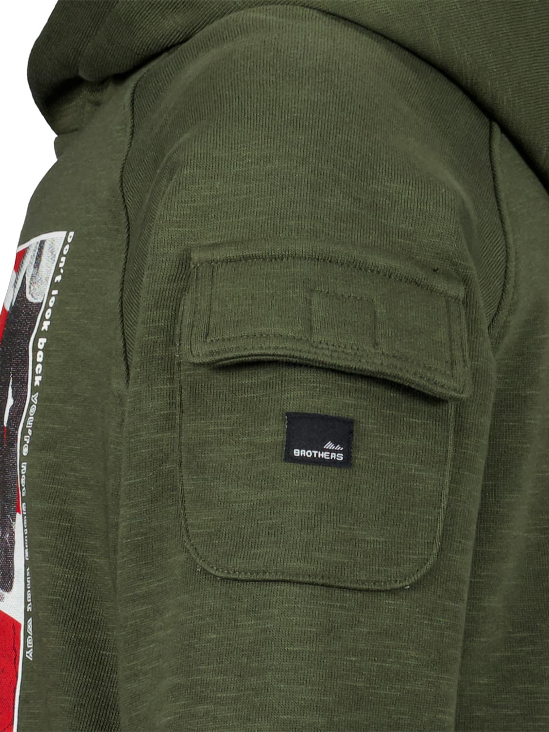 Hoodie Olivgrün - Image 3