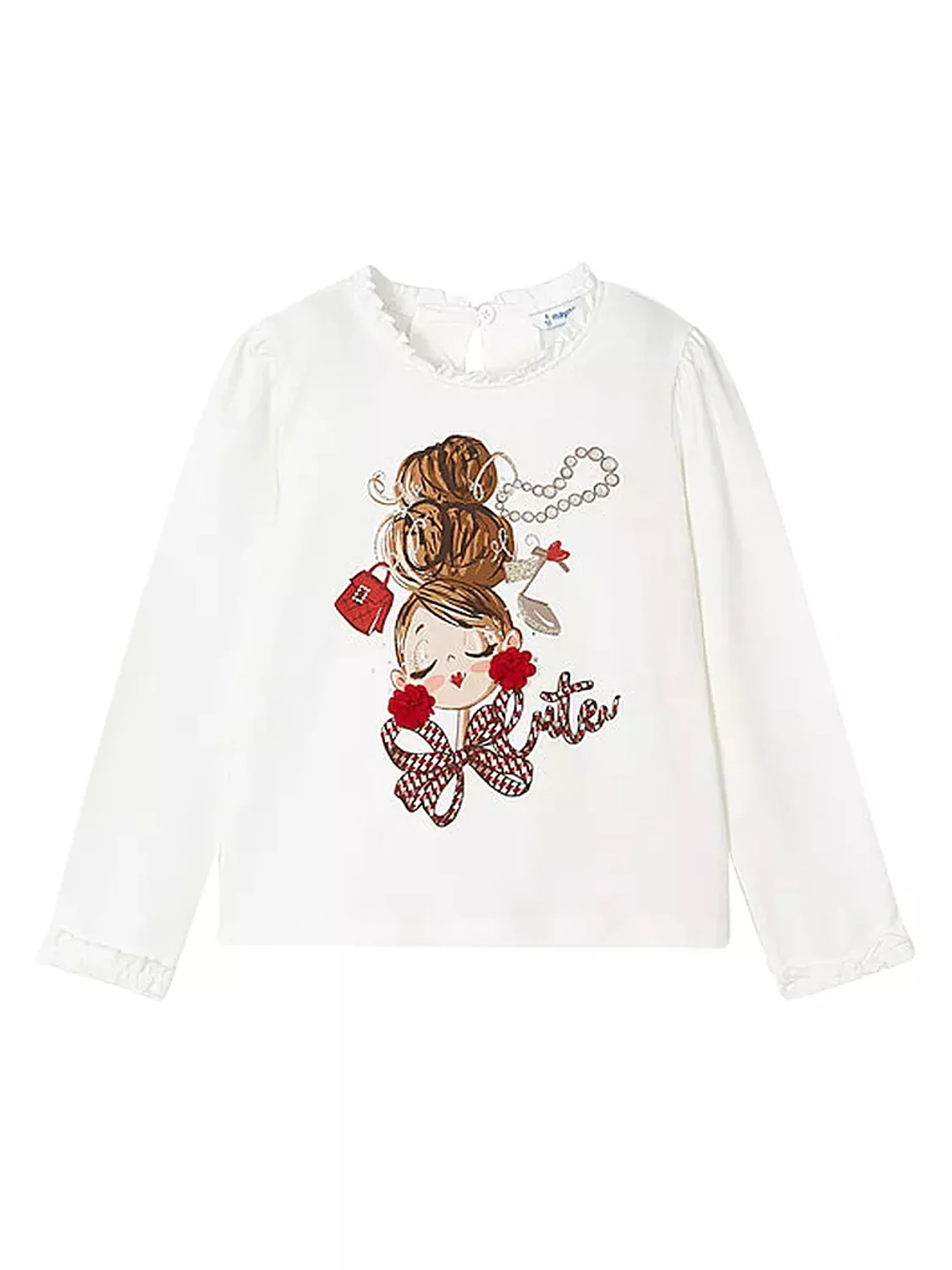 Longsleeve Weiß - Image 9