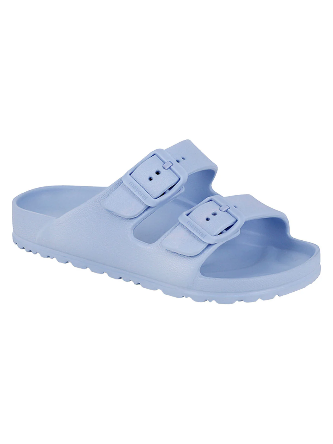 Pantoletten Hellblau