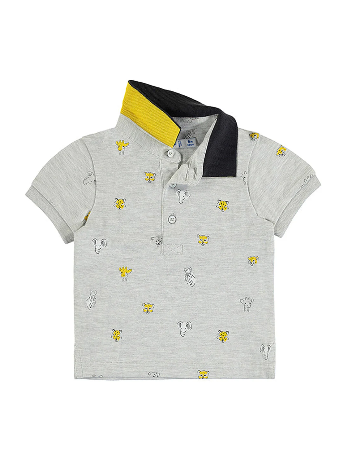 Polo Shirt Grau - Image 5