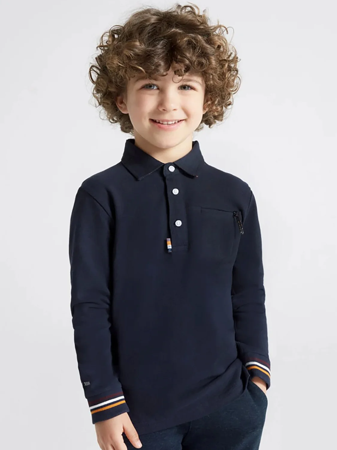 Polo Shirt Marineblau - Image 2